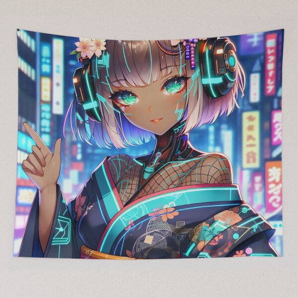 Item preview, Futuristic Kimono Chic designed and sold by The Journey Ain't Mid.