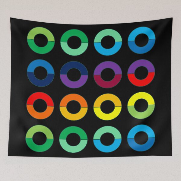 Item preview, Recurring Colors Artistic Patterned Design designed and sold by signshirtz.