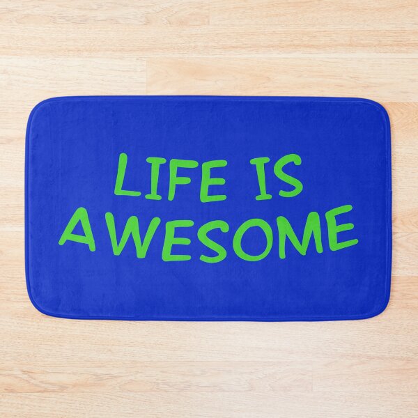 Item preview, life is awesome designed and sold by KOKOTART.