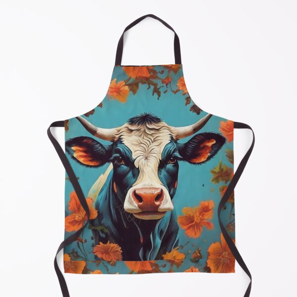 Item preview, Cool Cow Art - Floral Cow Design designed and sold by TGAL2.