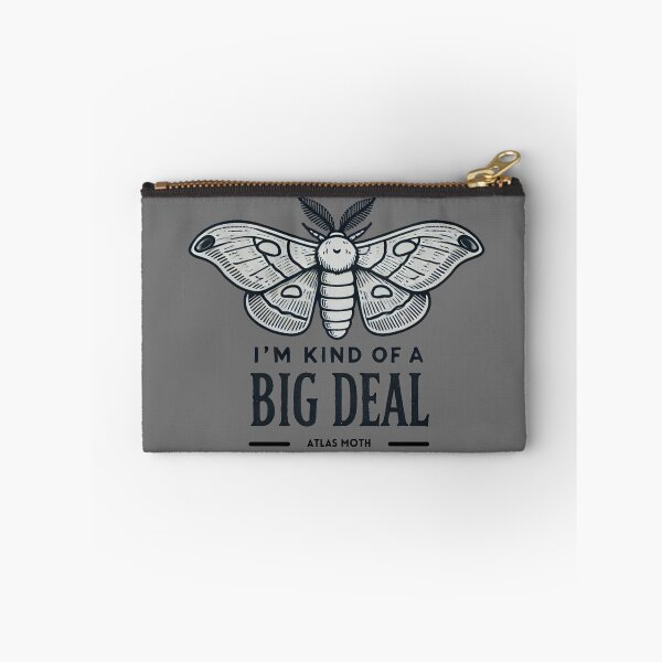 Item preview, I'm a kind of a  BIG DEAL - Cute Atlas Moth designed and sold by Blink Art Studio.