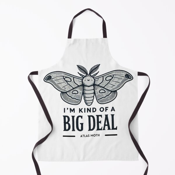Item preview, I'm a kind of a  BIG DEAL - Cute Atlas Moth designed and sold by Blink Art Studio.