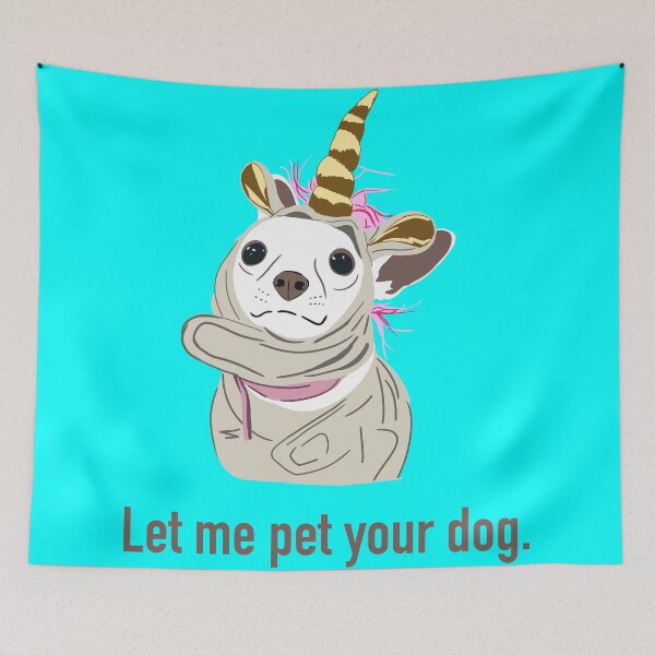 Item preview, Uni-dog designed and sold by TheCatfishTank.