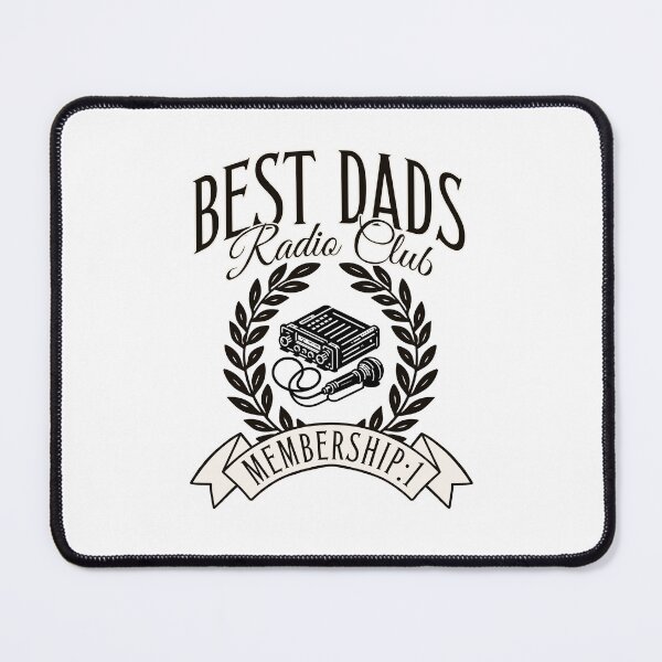 Item preview, Best Dads Radio Club Cool Gifts For Amateur Radio Lovers Ham Radio Radio Operator designed and sold by Waves-of-Art.