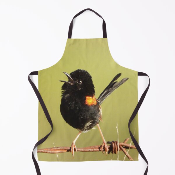 Item preview, Red-backed fairy wren singing. designed and sold by Jenny Dyer.