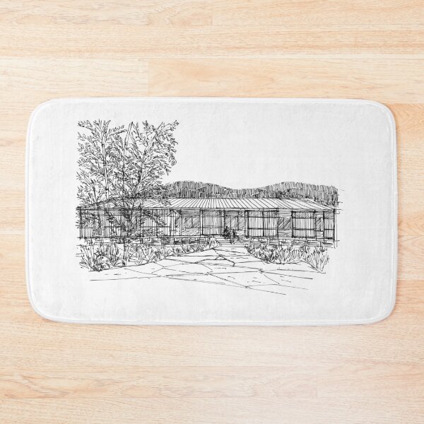 Item preview, asian style house hand drawing architecture black and white monochrome architectural drawing designed and sold by junyangcaidraw.