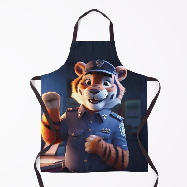 Item preview, Cool Tiger Policeman designed and sold by Mauswohn.