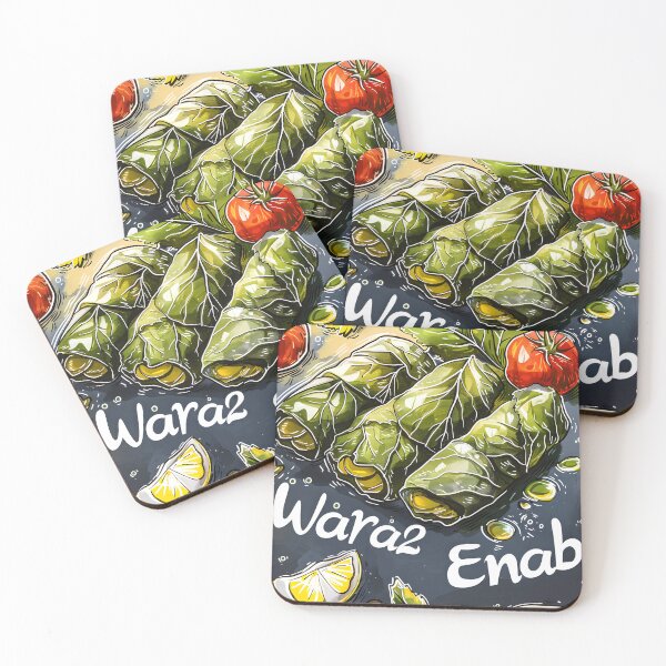 Item preview, Grape Leaf Goodness: Authentic Wara2 Enab Arabic Dolma - A Celebration of Middle Eastern Vegan Cuisine designed and sold by FUNqoosh.