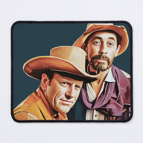 Item preview, Marshal and Festus - Gunsmoke - Oil Painting designed and sold by deusrex007.
