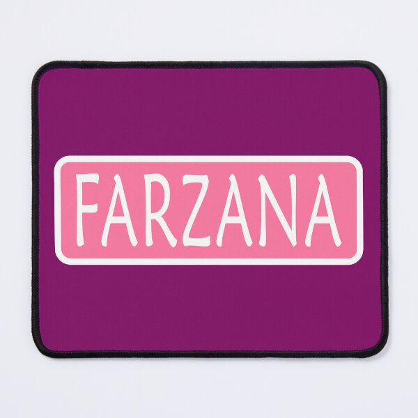 Item preview, Farzana Name designed and sold by Jeallan Designs.