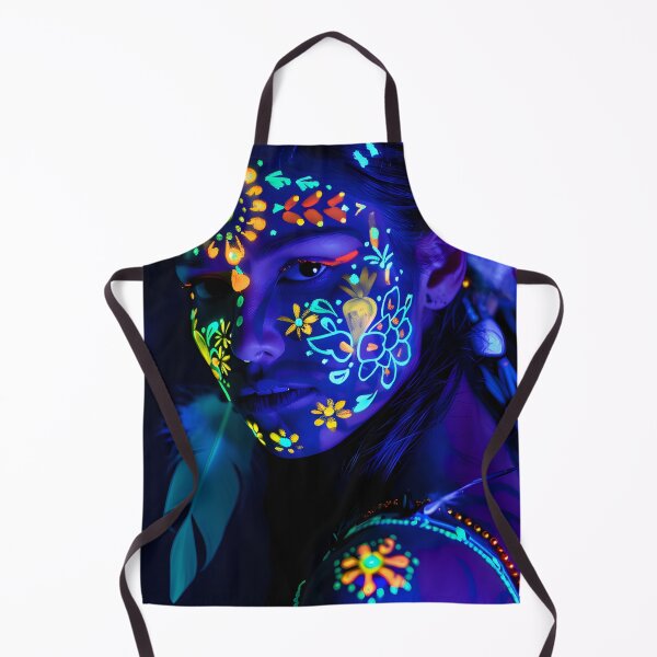 Item preview, Neon Reverie: Tribal Elegance designed and sold by AI-Only Creations.