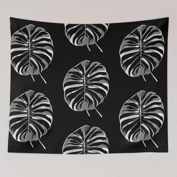 Item preview, Beautiful monochrome monstera albo, lovely plant designed and sold by Merchattack.