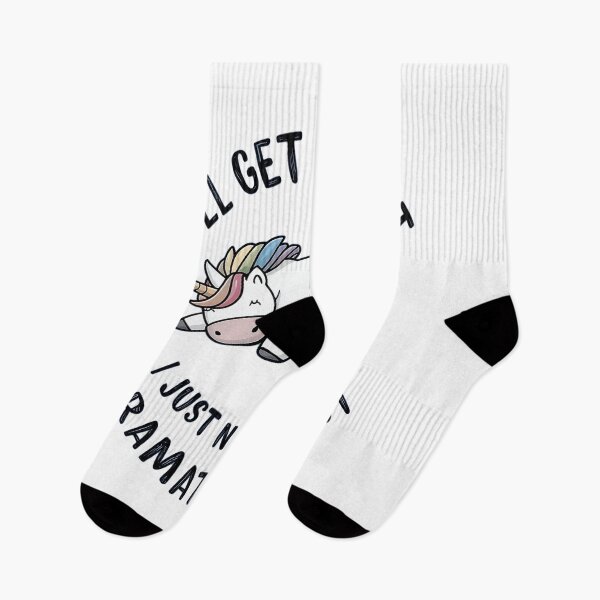 Item preview, Funny Unicorn Quote,I"ll Get Over It I Just Need To Be Dramatic designed and sold by venavar.