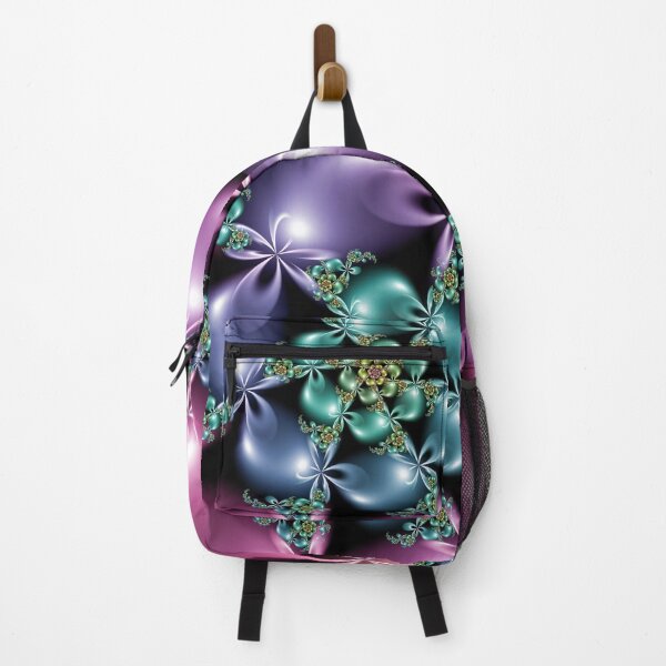 Item preview, Metallic Pastel Floral Fractal Spiral designed and sold by pinkal.