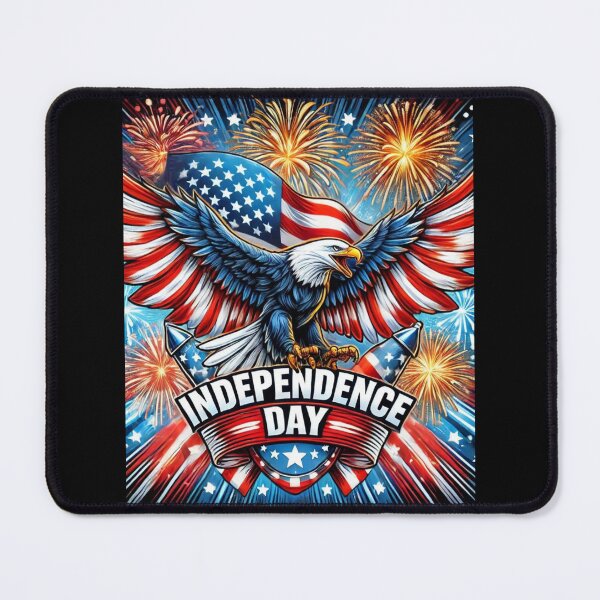 Item preview, Patriotic Bald Eagle Independence Day designed and sold by Watercolored-Me.