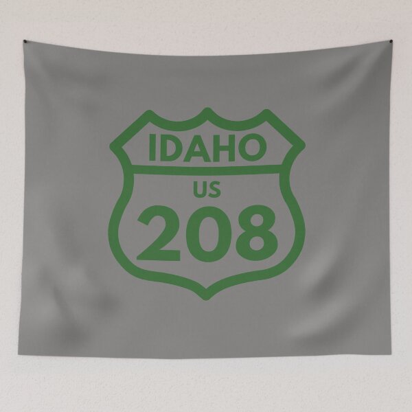Item preview,  Idaho 208 (Interstate Sign Design) 03a Green designed and sold by Gilby-Designs.