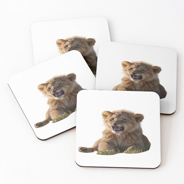 Item preview, "Adorable Lion Cub: The Tiny King of the Jungle" designed and sold by merve02shop.