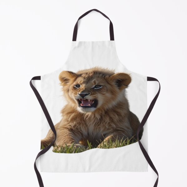 Item preview, "Adorable Lion Cub: The Tiny King of the Jungle" designed and sold by merve02shop.