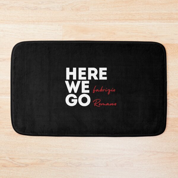 Item preview, HERE WE GO Fabrizio Romano designed and sold by DavidChaura.