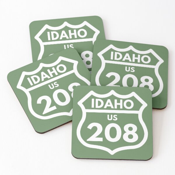 Item preview,  Idaho 208 (Interstate Sign Design) 03d white designed and sold by Gilby-Designs.