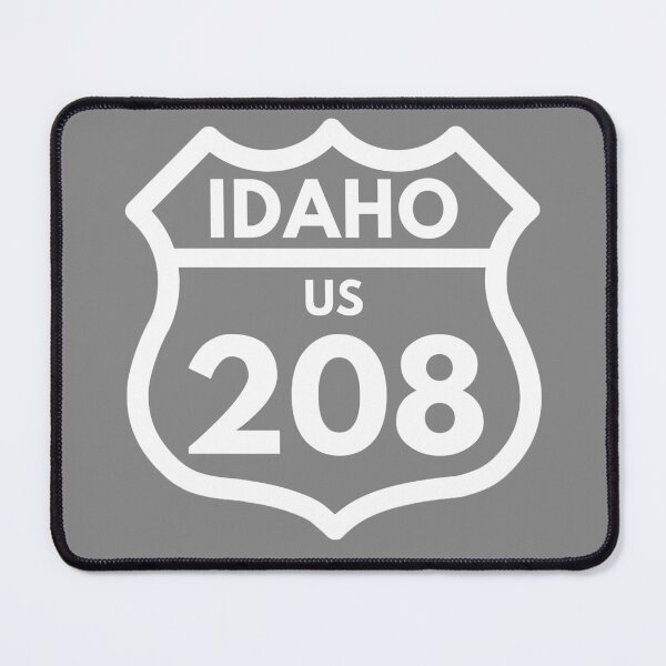 Item preview, Idaho 208 (Interstate Sign Design) 03d white designed and sold by Gilby-Designs.