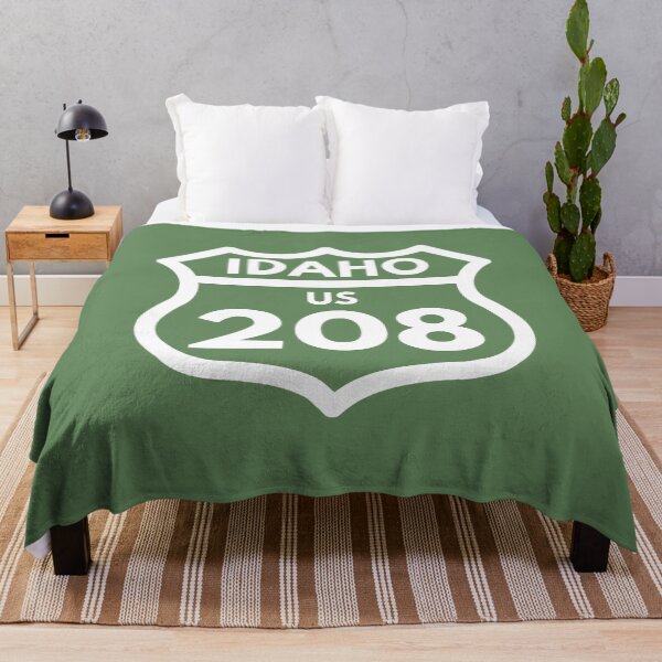 Item preview, Idaho 208 (Interstate Sign Design) 03d white designed and sold by Gilby-Designs.