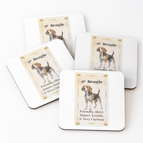 Item preview, Beagle Tarot Card beige background designed and sold by hotfromaz.