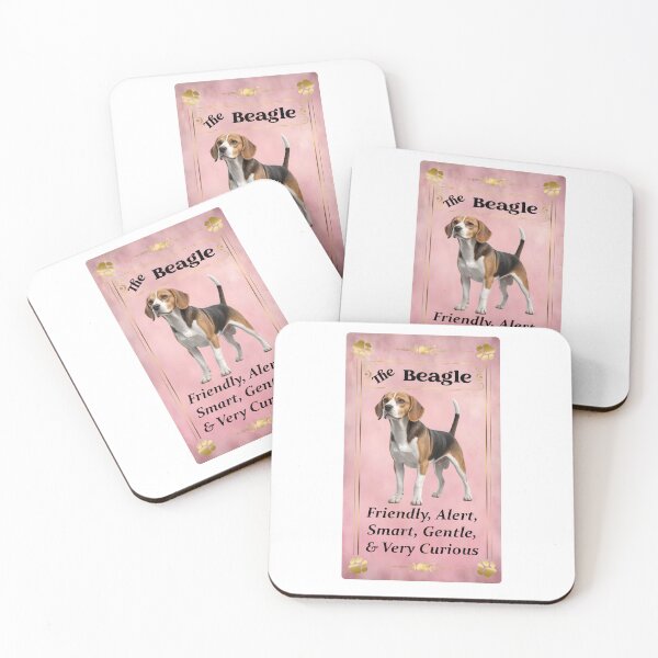 Item preview, Beagle Tarot Card pink background designed and sold by hotfromaz.