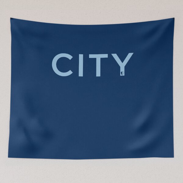 Item preview, CITY | Navy & Sky Blue  designed and sold by GOBBI-DESIGN.