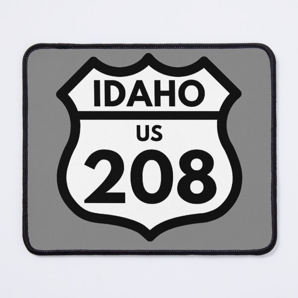 Item preview, Idaho 208 (Interstate Sign Design) 03e decal designed and sold by Gilby-Designs.