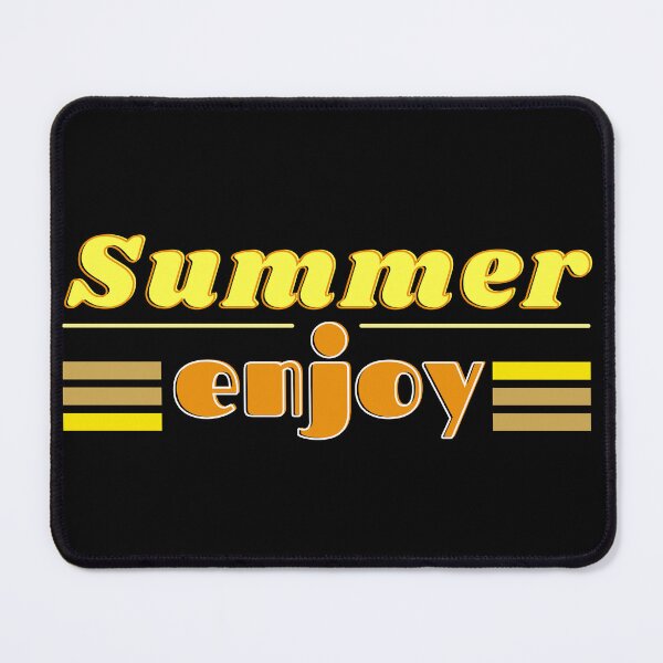 Item preview, Summer Enjoy Typographic Retro Colorful Summer Design designed and sold by Raise2Shine.