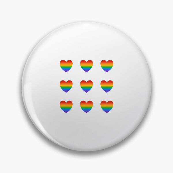 Item preview, Pride rainbow heart pack designed and sold by Inspirationmotivation.
