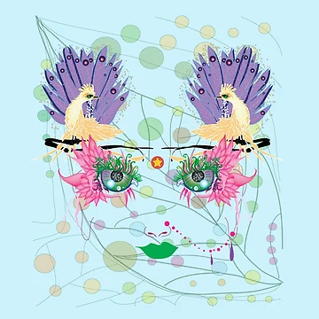 Artwork thumbnail, peacocks by InfinitePathArt