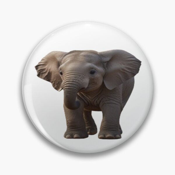Item preview, "Adorable Baby Elephant: The Gentle Giant in Miniature" designed and sold by merve02shop.