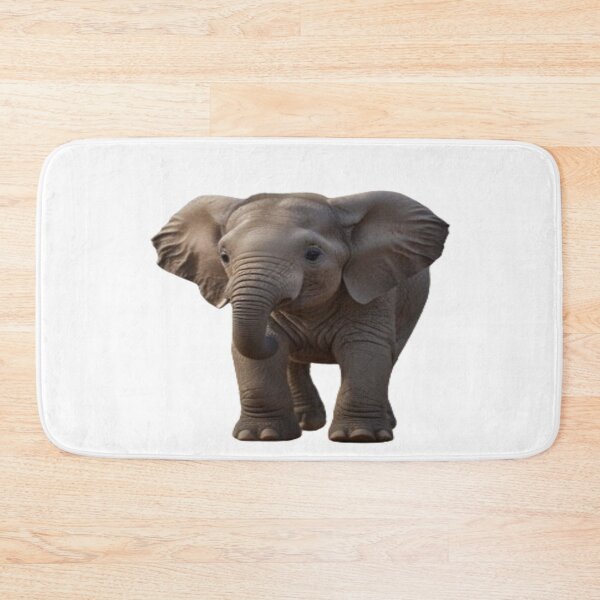 Item preview, "Adorable Baby Elephant: The Gentle Giant in Miniature" designed and sold by merve02shop.