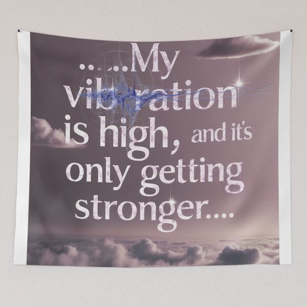 Item preview, High Vibes & Getting Stronger designed and sold by Frame of Mind .