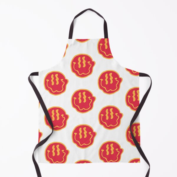 Item preview, red yellow smiley face designed and sold by lunathestudio.