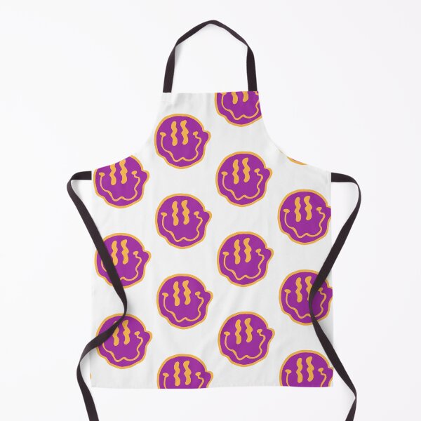Item preview, purple yellow smiley face designed and sold by lunathestudio.