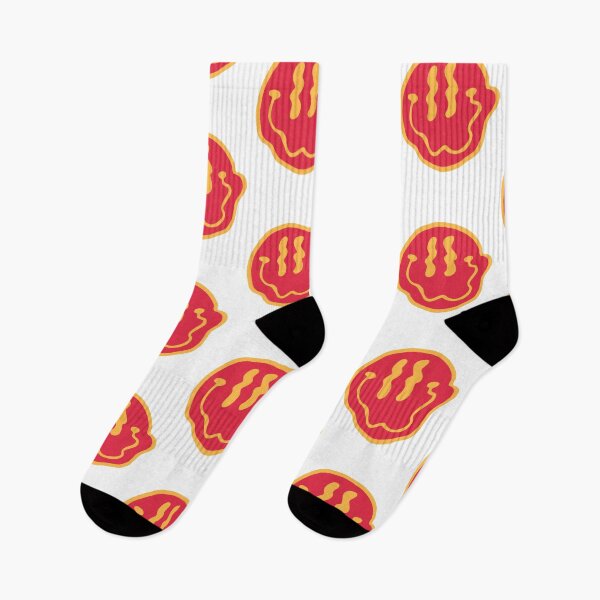 Item preview, red yellow smiley face designed and sold by lunathestudio.