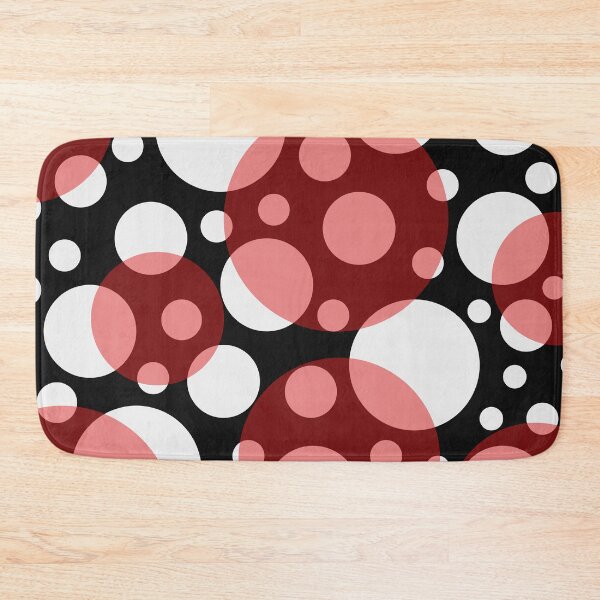 Item preview, red white and black polka dot pop art designed and sold by pauloneill-art.