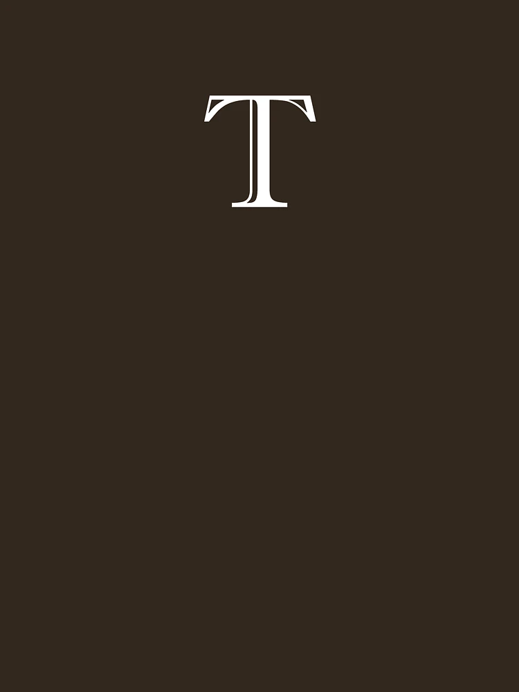 Thumbnail 7 of 7, Essential T-Shirt, T Monogram designed and sold by ShellSticker.