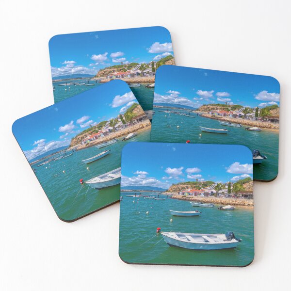 Item preview, Alvor Portugal Algarve town with boats between Portimao and Lagos designed and sold by acceleratorhams.