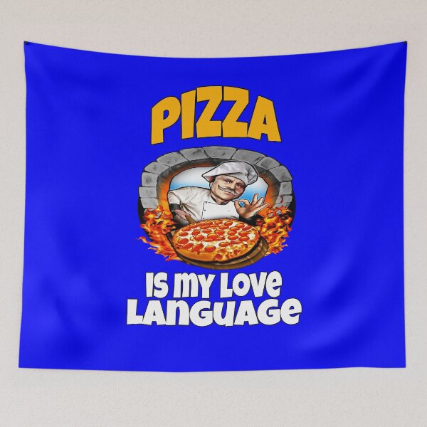 Item preview, Pizza Lover Pizza Is My Love Language. designed and sold by fantasticdesign.