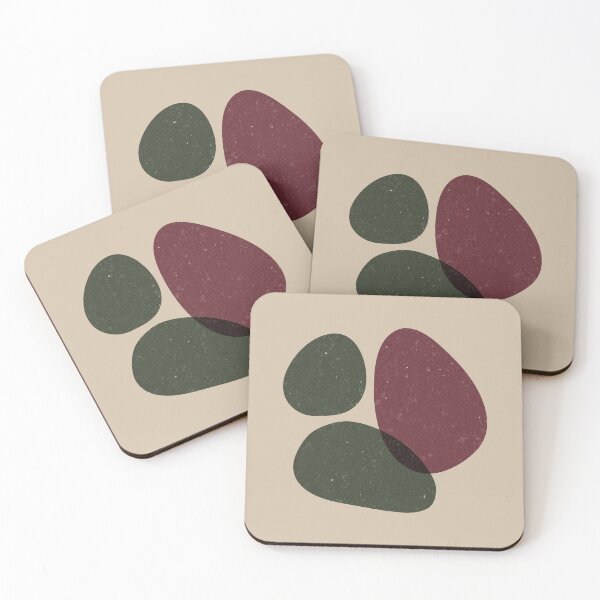 Item preview, Béziama Colorida III - Dove, Pine, Wine designed and sold by Irene Estelle.