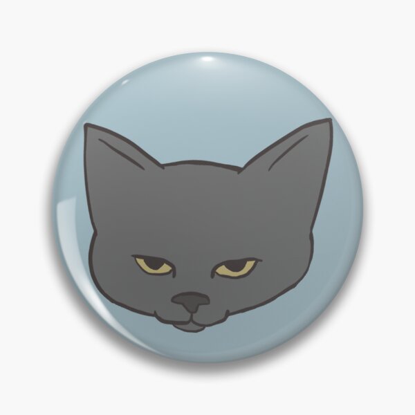 Item preview, Grey Stinky Watching Cat designed and sold by CamelCorruption.
