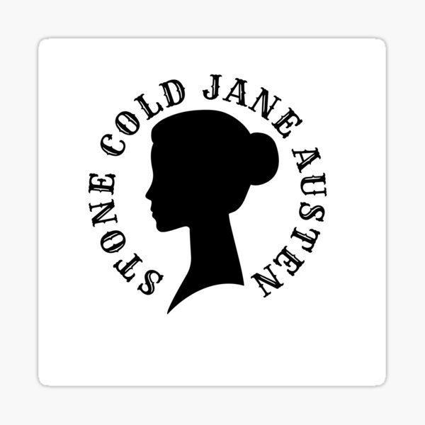 Item preview, Stone Cold Jane Austen Cameo designed and sold by readergyrrl.