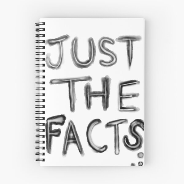 Item preview, JUST THE FACTS... designed and sold by JA Mf.