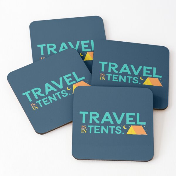 Item preview, Travel is In Tents designed and sold by vonplatypus.