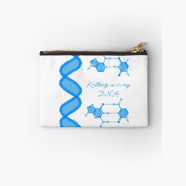 Item preview, Knitting is in my DNA Blue designed and sold by Gingers-Brain.