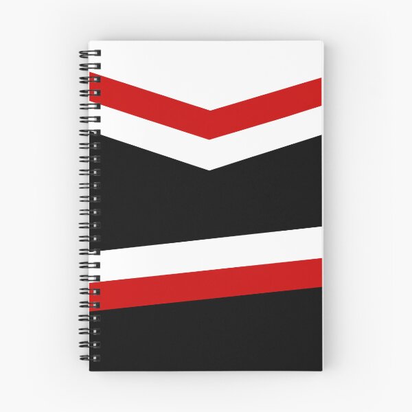 Aperçu de l'œuvre “Chevron Rouge sur Fond Blanc” créée et vendue par NMProductos.